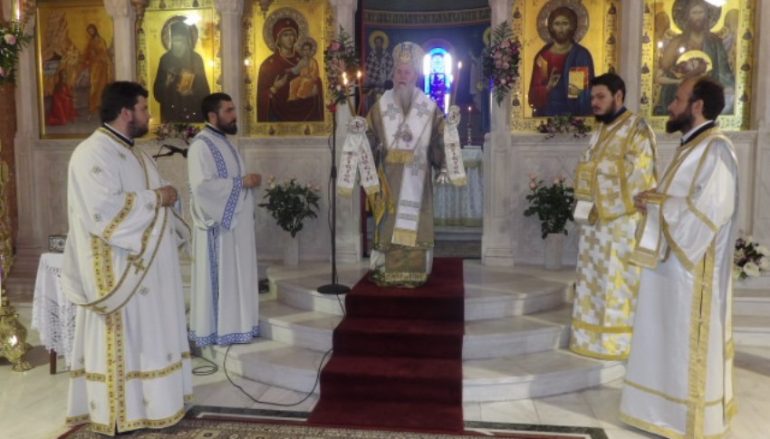 Η εορτή του Αγ. Μακαρίου Νοταρά Αρχιεπισκόπου Κορίνθου στο Ξυλόκαστρο