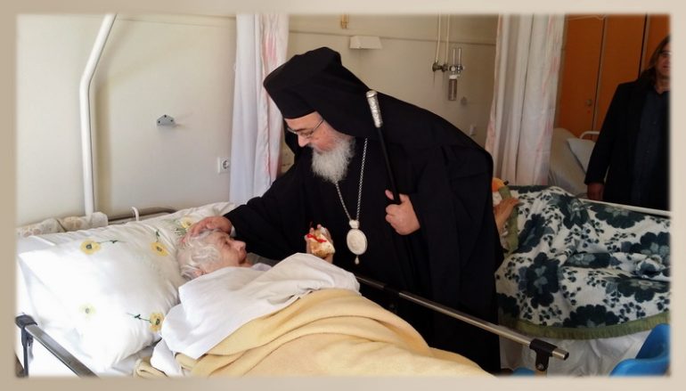 Πασχάλια επίσκεψη του Μητροπολίτη Πρεβέζης σε Νοσοκομείο (ΦΩΤΟ)