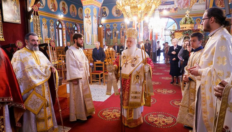 H εορτή των Αγίων Αγάπης, Ειρήνης και Χιονίας στο Αρκοχώρι Ναούσης (ΦΩΤΟ)