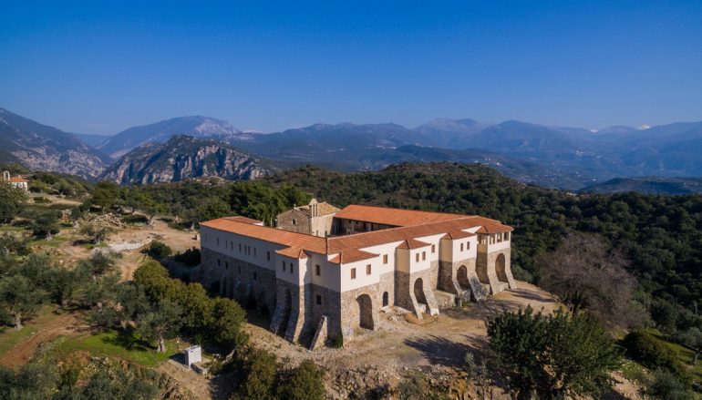 Εγκαίνια στην Ι. Μονή Ζωοδόχου Πηγής Βελανιδιάς Μεσσηνίας