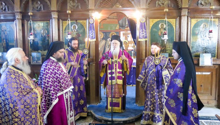 Προηγιασμένη Θεία Λειτουργία στο Δάσκιο Ημαθίας (ΦΩΤΟ)