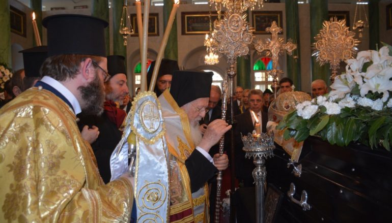 Η Εξόδιος Ακολουθία του Μητροπολίτη Πριγκηποννήσων Ἰακώβου (ΦΩΤΟ)