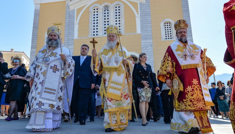 Πολυαρχιερατικό Συλλείτουργο για την εορτή των Μεσσηνίων Αγίων (ΦΩΤΟ)