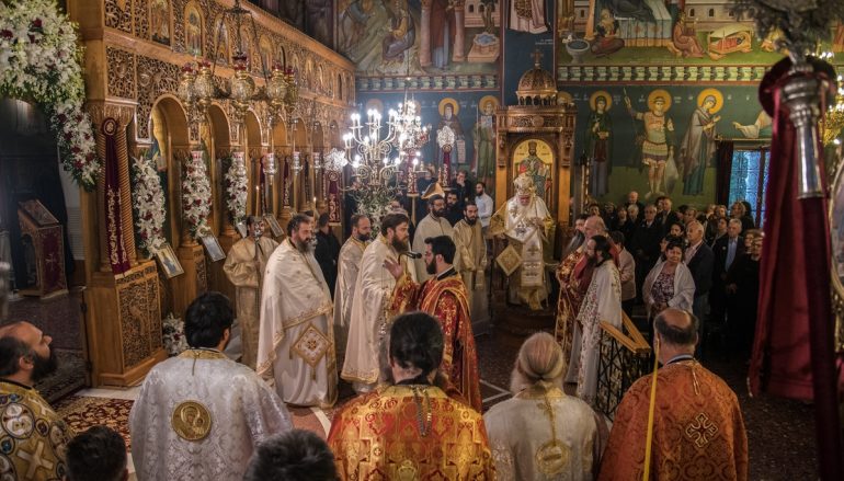 Αρχιερατικός Εσπερινός της Ζωοδόχου Πηγής στην Καλογραίζα (ΦΩΤΟ)