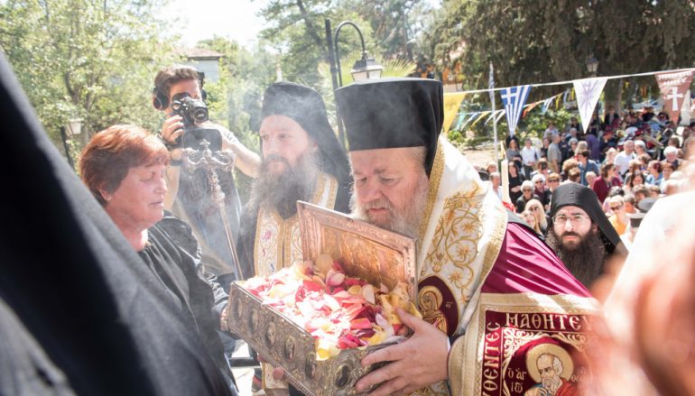 Η χείρα της Αγ. Μαρίας Μαγδαληνής στον ομώνυμο Ναό στη Χαλέπα (ΦΩΤΟ)