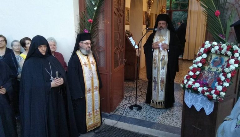 Πανηγυρικός Εσπερινός στο Μετόχι της Ι. Μονής Λουκούς Αρκαδίας (ΦΩΤΟ)