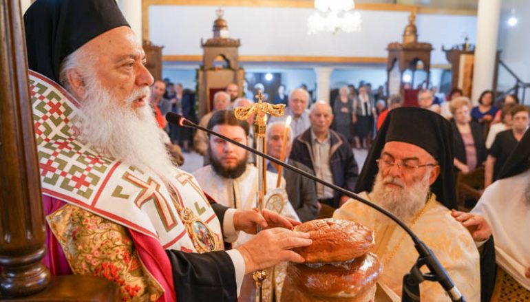 Αρχιερατικός Εσπερινός στον Ι. Ναό Αγίου Αθανασίου Αδένδρου (ΦΩΤΟ)