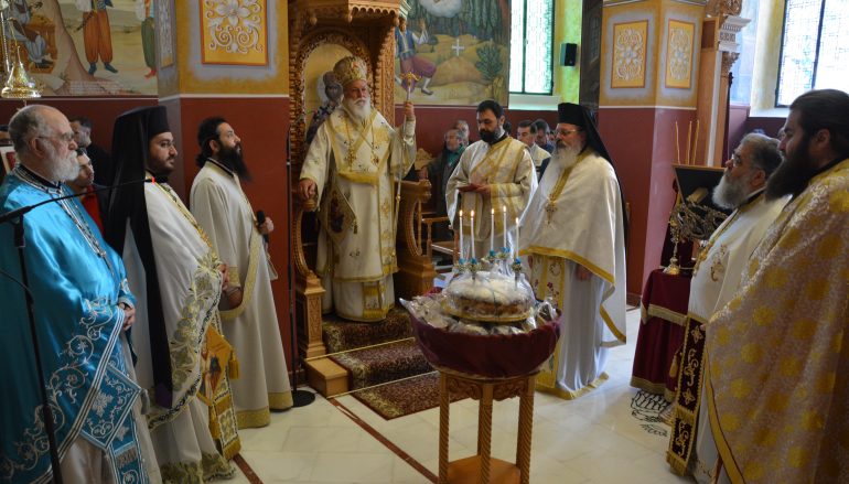 Λαμπρός ο εορτασμός του Αγίου Γερμανού στην Τρίπολη (ΦΩΤΟ)