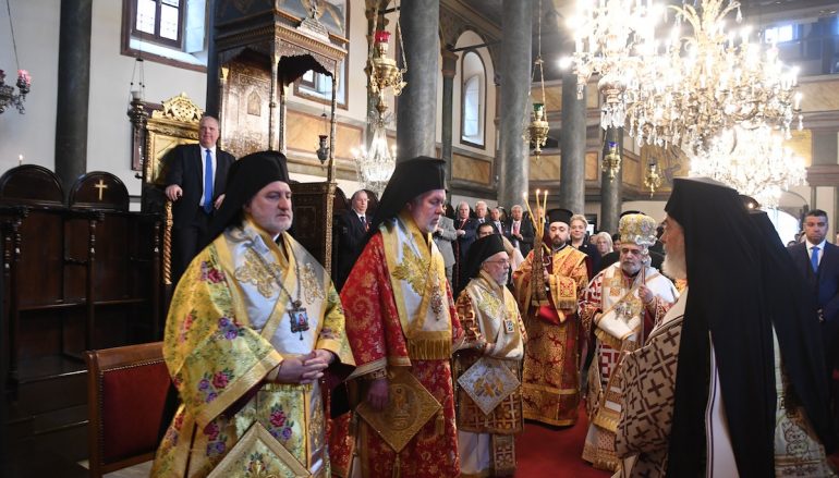 Εορτή των Αγ. Αρχιεπισκόπων και Πατριαρχών Κων/πόλεως στο Οικ. Πατριαρχείο