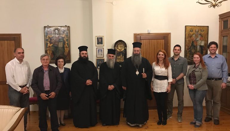 Στον Μητροπολίτη Κίτρους ο Σύλλογος Αρχιτεκτόνων Πιερίας