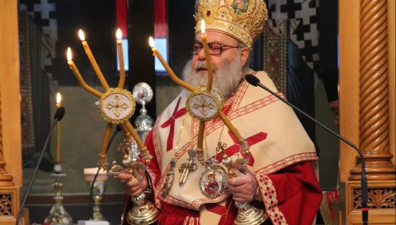 Πατριαρχική Θεία Λειτουργία στην Ι. Μονή Παναγίας του Έβρου (ΦΩΤΟ)
