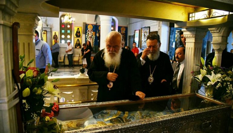 Επίσκεψη του Αρχιεπισκόπου Ιερωνύμου στην Ι. Μ. Χαλκίδος (ΦΩΤΟ)