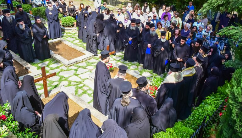 Μνημόσυνο της Καθηγουμένης της Ι. Μ. Κοιμ. της Θεοτόκου Πανοράματος