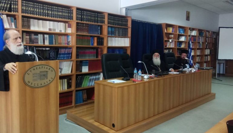 Ιερατική Σύναξη στην Ι. Μητρόπολη Δημητριάδος (ΦΩΤΟ)