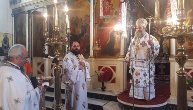Ο Μητροπολίτης Μάνης στην ενορία της Πετρίνας (ΦΩΤΟ)