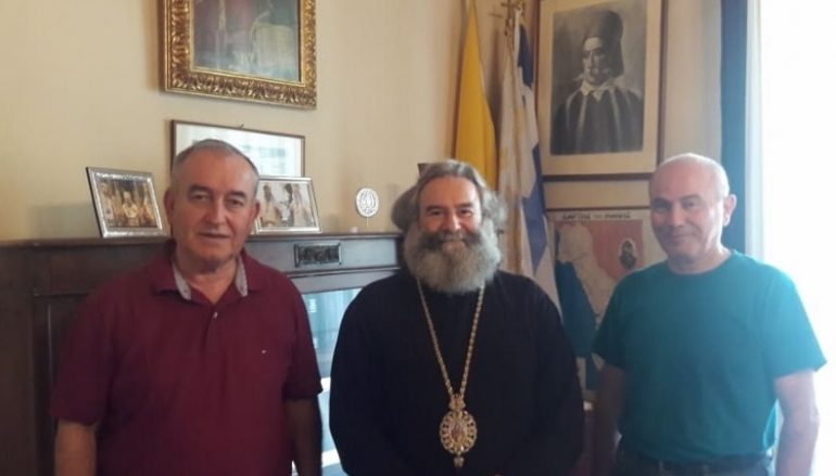Στον Μητροπολίτη Μάνης ο πρόεδρος της ΝΟΔΕ Λακωνίας