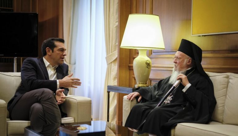 Σε Προεδρεία της Δημοκρατίας και Μαξίμου ο Οικ. Πατριάρχης