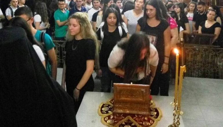 Παράκληση για μαθητές στο Μητροπολιτικό Ι. Ναό Καρδίτσης (ΦΩΤΟ)