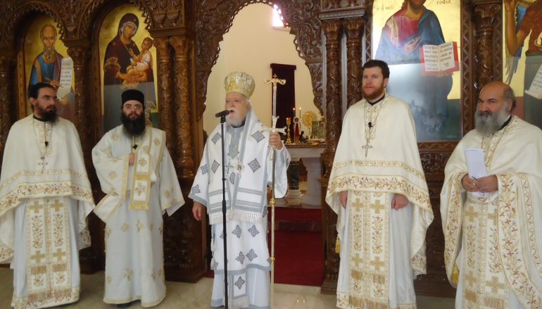 Ο Μητροπολίτης Κορωνείας στην Αγία Σοφία Λευκωσίας (ΦΩΤΟ)