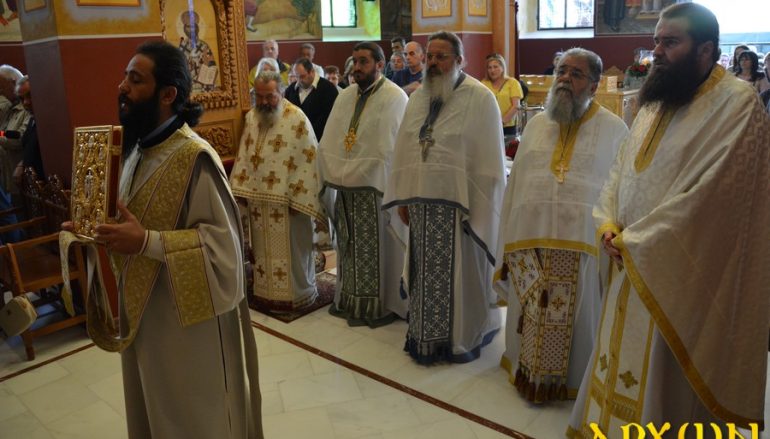 Η εορτή του Αγίου Λουκά του Ιατρού στην Τρίπολη (ΦΩΤΟ)