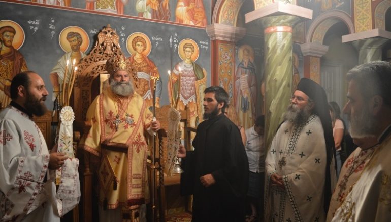 Ιερά Αγρυπνία στο Επισκοπείο Μάνης για την εορτή του Αγ. Λουκά του Ιατρού
