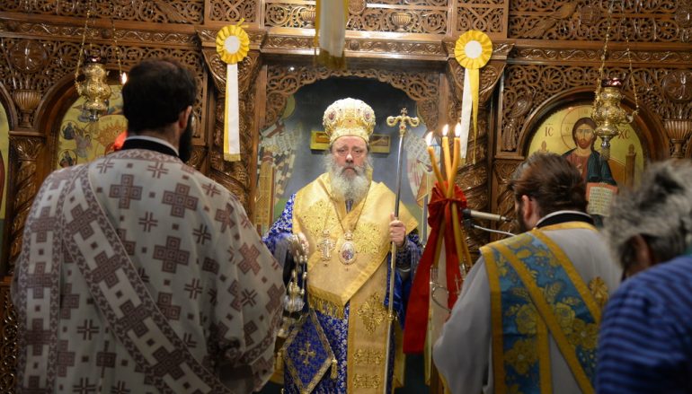 Ἡ ἑορτή τῆς Παναγίας «Ἄξιον Ἐστί» στήν Ι. Μητρόπολη Πατρῶν (ΦΩΤΟ)