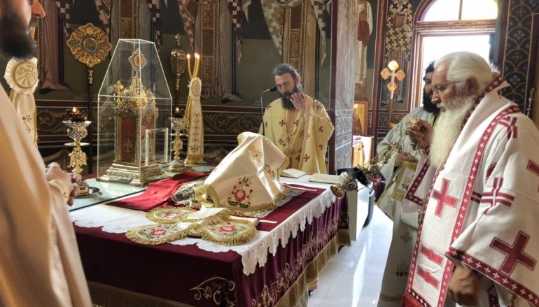 Αρχιερατική Θεία Λειτουργία στην Πύλη Δερβενοχωρίων (ΦΩΤΟ)