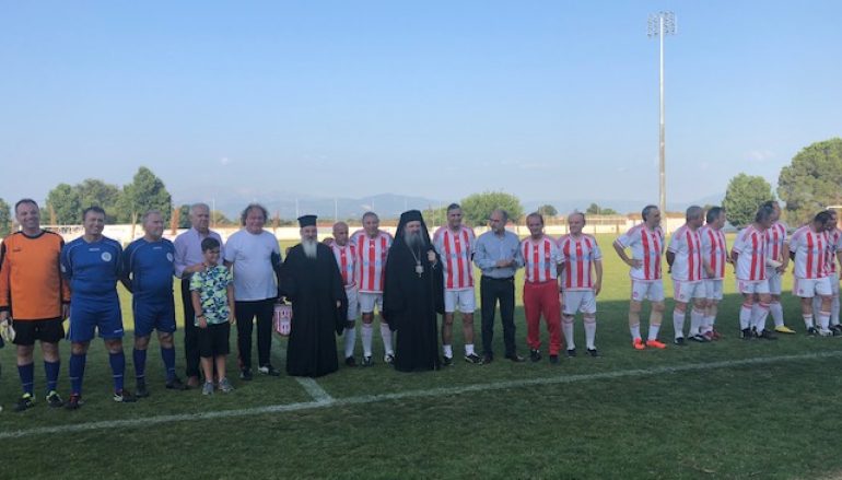 Ένας αγώνας για ιερό σκοπό στην Ι. Μ. Πατρών (ΦΩΤΟ)