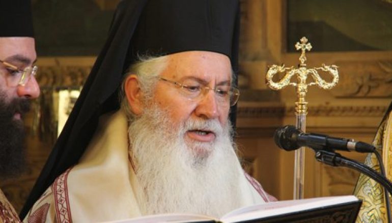Επίσκεψη του Μητροπολίτη Θηβών στον ασθενούντα πρώην Κίτρους Αγαθόνικο