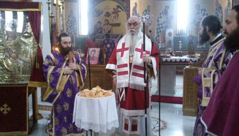 Προηγιασμένη Θ. Λειτουργία στον Άγιο Νικάνορα Καστοριάς (ΦΩΤΟ)