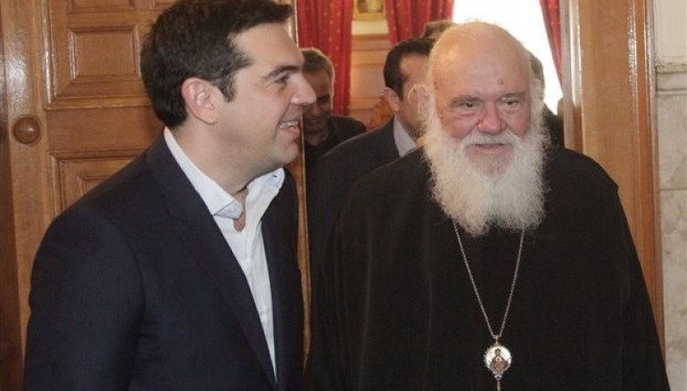 Συνάντηση Πρωθυπουργού με Αρχιεπίσκοπο για τις σχέσεις Κράτους – Εκκλησίας