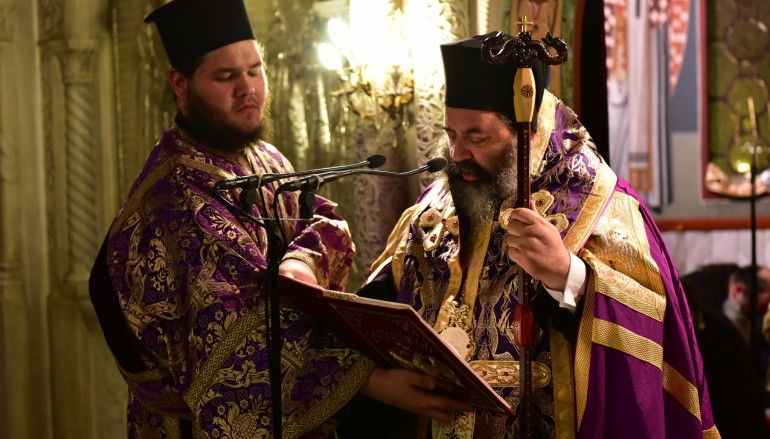 Α΄Κατανυκτικός Εσπερινός στην Ι. Μητρόπολη Λαγκαδά (ΦΩΤΟ)