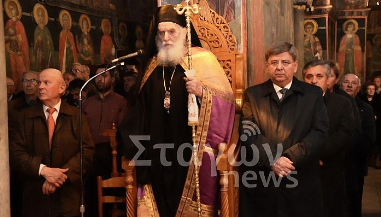Ά Κατανυκτικός εσπερινός στην Ι. Μ. Σταγών (ΦΩΤΟ)