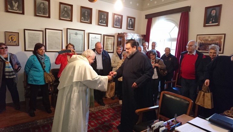 Όμιλος Καθολικών Καθηγητών Ιατρικής στον Μητροπολίτη Μεσσηνίας (ΦΩΤΟ)