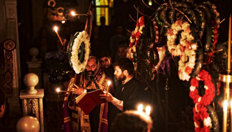 Η Ακολουθία των Παθών στην Ι. Μ. Λαγκαδά (ΦΩΤΟ)
