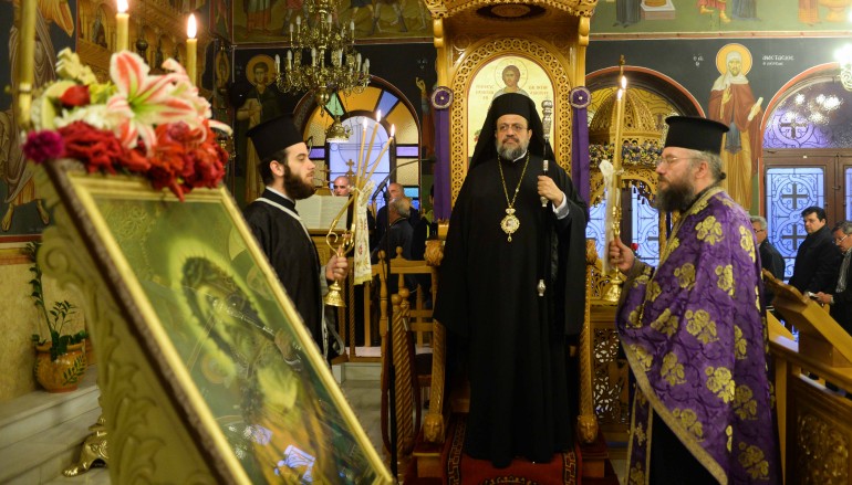 Μεγάλη Τρίτη στην Ι. Μητρόπολη Μεσσηνίας (ΦΩΤΟ)