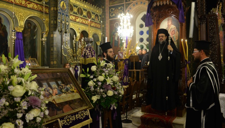 Η Ακολουθία του Νιπτήρος στην Καλαμάτα (ΦΩΤΟ – ΒΙΝΤΕΟ)