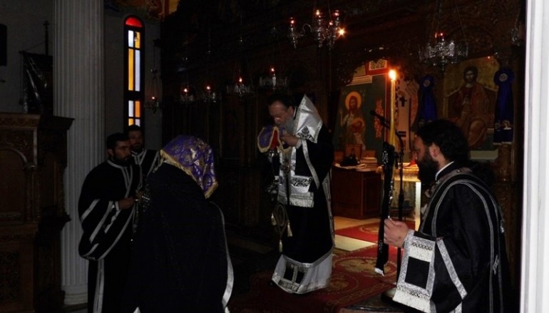 Προηγιασμένη Θ. Λειτουργία στην Ι. Μονή “Η Πάντων Χαρά” Καλετζίου (ΦΩΤΟ)