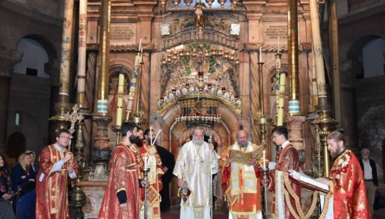 Η Κυριακή του Θωμά στο Πατριαρχείο Ιεροσολύμων (ΦΩΤΟ – ΒΙΝΤΕΟ)