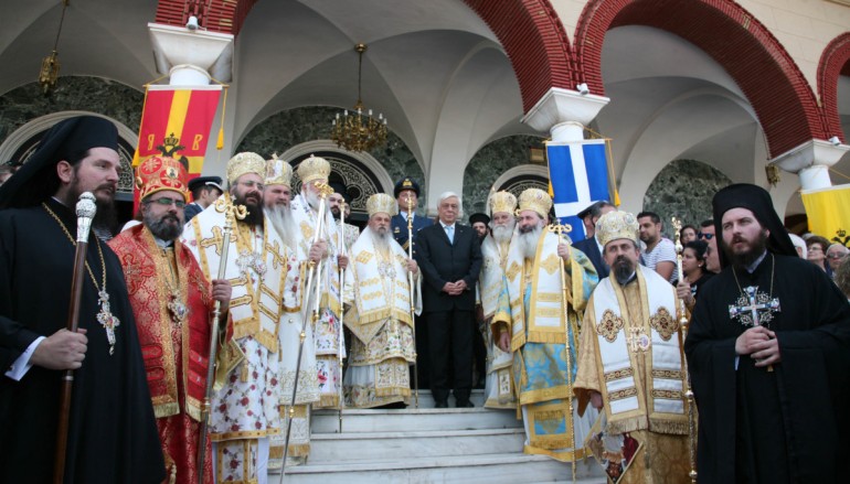Η Λάρισα τίμησε τον Άγιο Αχίλλιο παρουσία του Προέδρου της Δημοκρατίας (ΦΩΤΟ)