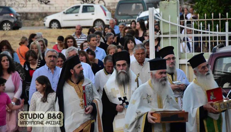 Ο εσπερινός του Αγ. Ιωάννου του Ρώσσου στο Γηροκομείο Άργους (ΦΩΤΟ – ΒΙΝΤΕΟ)
