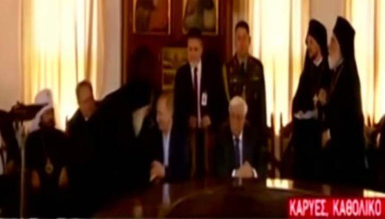 Εγκάρδιο τετ α τετ Πούτιν με τον Ηγούμενο Εφραίμ (ΒΙΝΤΕΟ)