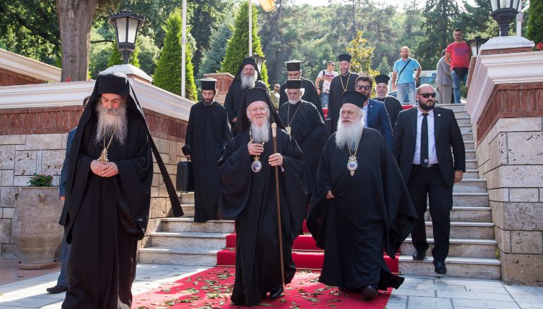Ο Οικουμενικός Πατριάρχης στην Ι. Μονή Δοβρά Βεροίας (ΦΩΤΟ)