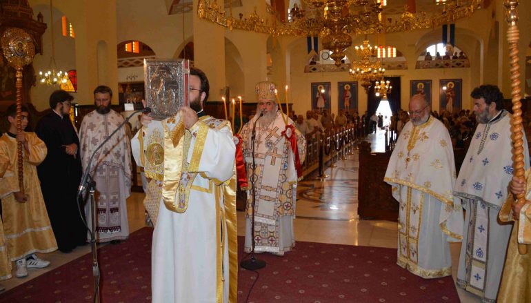 Αρχιερατική Θ. Λειτουργία στον Ιερό Ναό Αγίου Παντελεήμονος Πολίχνης (ΦΩΤΟ)