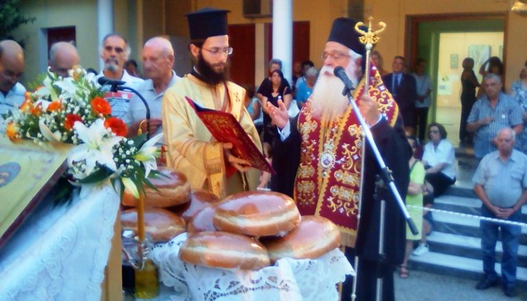 Η μνήμη του Αγίου Παντελεήμονος σε Βόλο και Αγιά (ΦΩΤΟ)