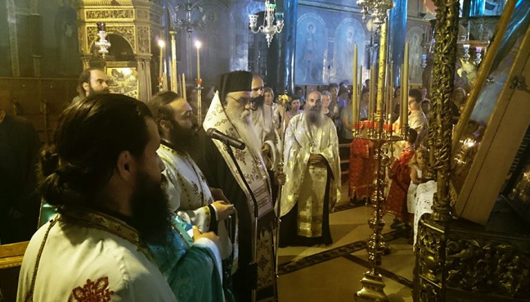 Πρώτη Παράκληση στον Ι. Μητροπολιτικό Ναό Καστοριάς (ΦΩΤΟ)