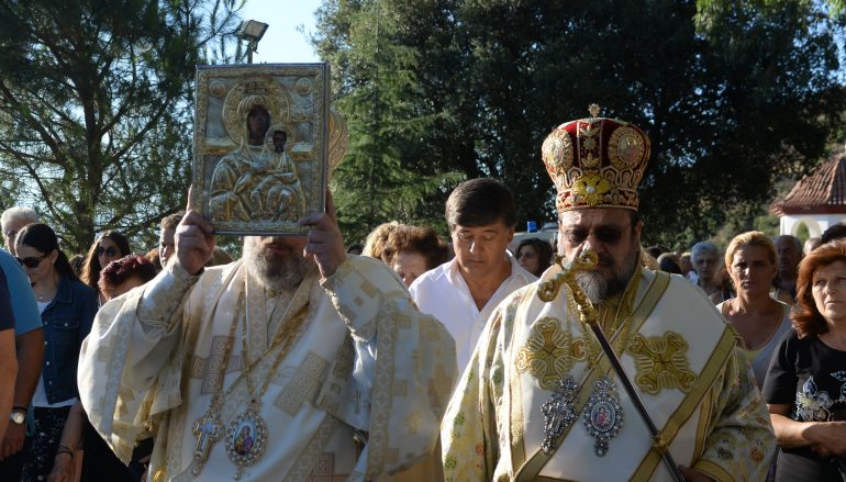 Μεσσηνίας Χρυσόστομος: «Η Παναγία είναι το κουράγιο και η ελπίδα του κάθε ανθρώπου» (ΦΩΤΟ)
