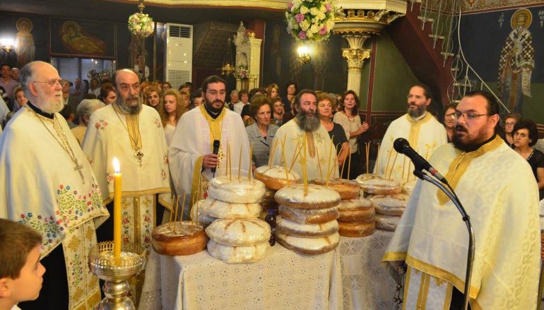 Εσπερινός της Παναγίας Γιάτρισσας στην Τρίπολη (ΦΩΤΟ)