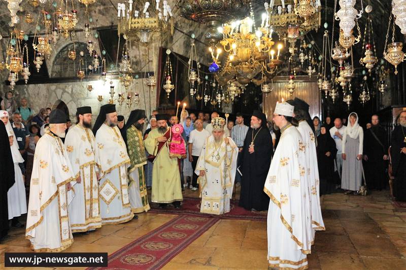 Η εορτή του Γενεθλίου της Θεοτόκου στο Πατριαρχείο Ιεροσολύμων (ΦΩΤΟ-ΒΙΝΤΕΟ)