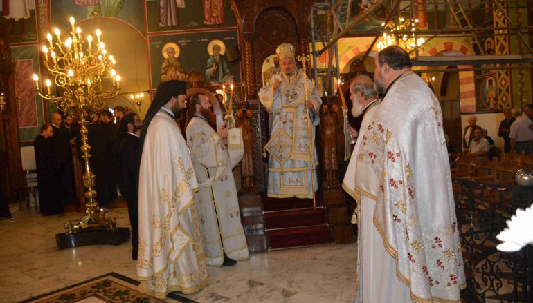 Ο Μητροπολίτης Ζιμπάμπουε στην Ι. Μ. Νεαπόλεως (ΦΩΤΟ)